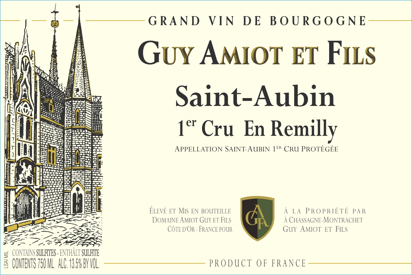 Michael Corso Selections - Domaine Guy Amiot et Fils - Chassagne